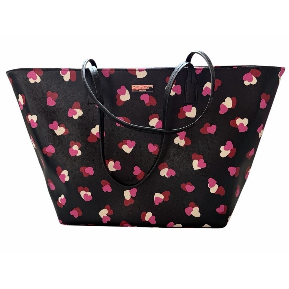 KATE SPADE NEW YORK SHORE STREET FLUTTER HEARTS MARGARETA TOTE BAG